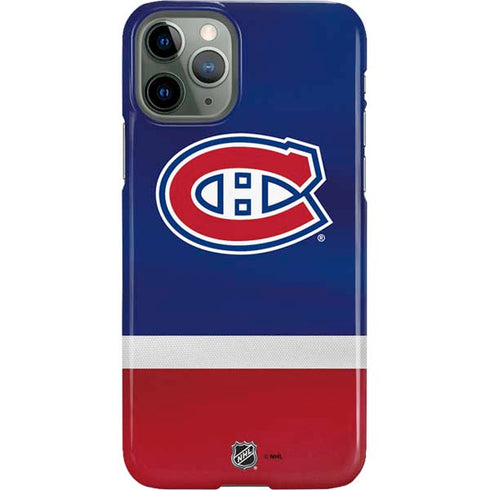 NHL Montreal Canadiens Jersey iPhone 11 Pro Lite Case