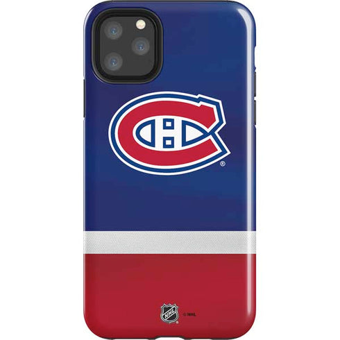 NHL Montreal Canadiens Jersey iPhone 11 Pro Max Impact Case