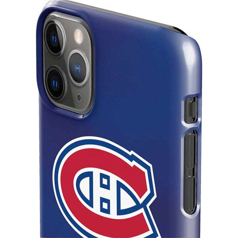 NHL Montreal Canadiens Jersey iPhone 11 Pro Max Lite Case
