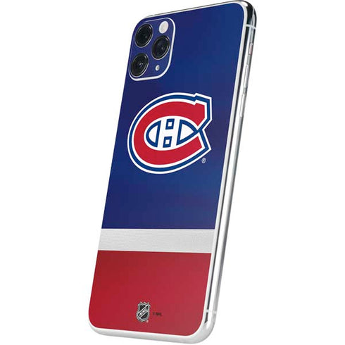 NHL Montreal Canadiens Jersey iPhone 11 Pro Max Skin