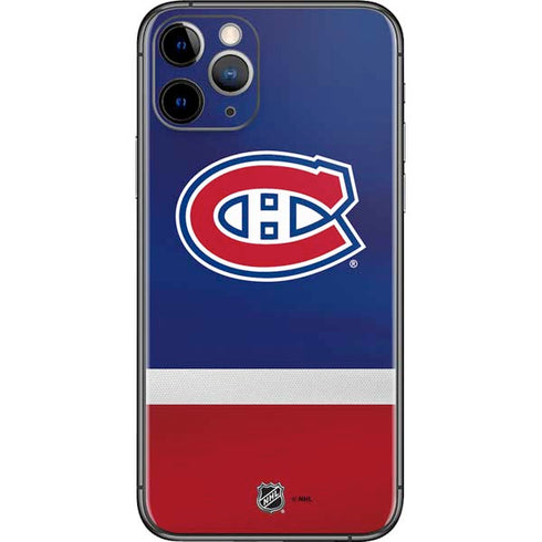 NHL Montreal Canadiens Jersey iPhone 11 Pro Skin