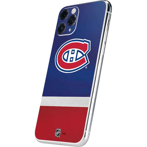 NHL Montreal Canadiens Jersey iPhone 11 Pro Skin