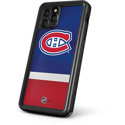 NHL Montreal Canadiens Jersey iPhone 11 Pro Waterproof Case