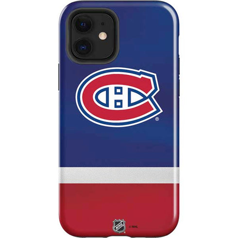 NHL Montreal Canadiens Jersey iPhone 12 Impact Case