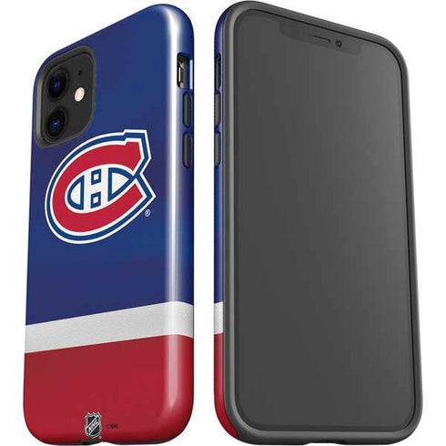 NHL Montreal Canadiens Jersey iPhone 12 Impact Case