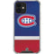 NHL Montreal Canadiens Jersey iPhone 12 Mini Clear Case