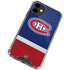 NHL Montreal Canadiens Jersey iPhone 12 Mini Clear Case