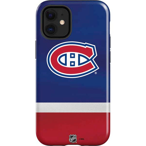 NHL Montreal Canadiens Jersey iPhone 12 Mini Impact Case