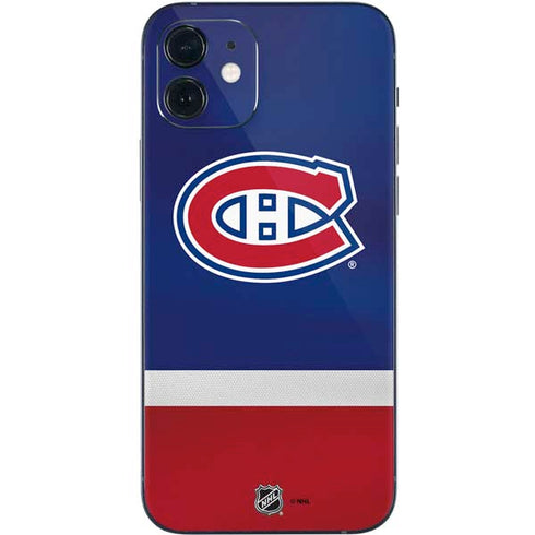 NHL Montreal Canadiens Jersey iPhone 12 Mini Skin