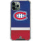 NHL Montreal Canadiens Jersey iPhone 12 Pro Max Clear Case