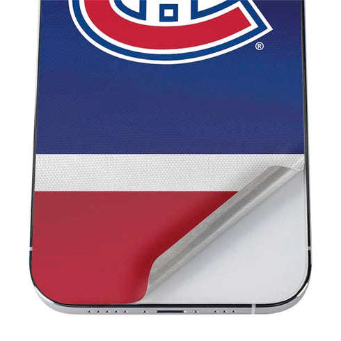 NHL Montreal Canadiens Jersey iPhone 12 Pro Max Skin