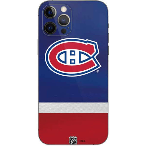 NHL Montreal Canadiens Jersey iPhone 12 Pro Skin