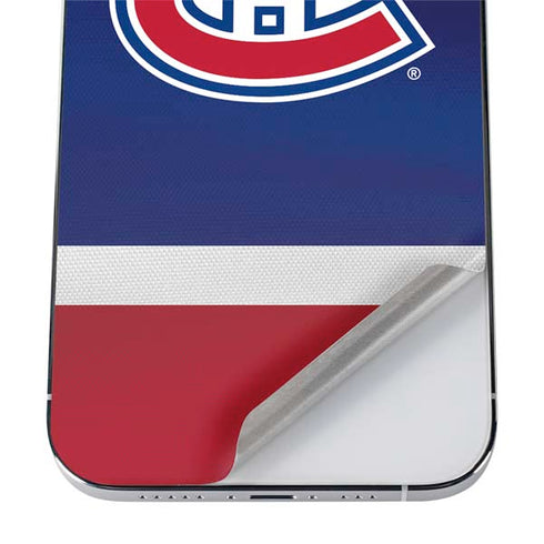 NHL Montreal Canadiens Jersey iPhone 12 Pro Skin