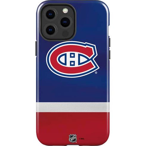 NHL Montreal Canadiens Jersey iPhone 13 Pro Max Impact Case