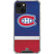 NHL Montreal Canadiens Jersey iPhone 14 Clear Case