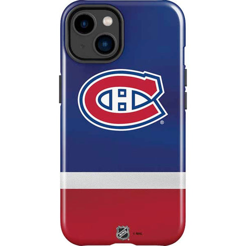 NHL Montreal Canadiens Jersey iPhone 15 Plus Impact Case