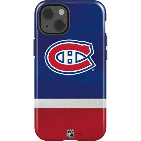 NHL Montreal Canadiens Jersey iPhone 15 Impact Case