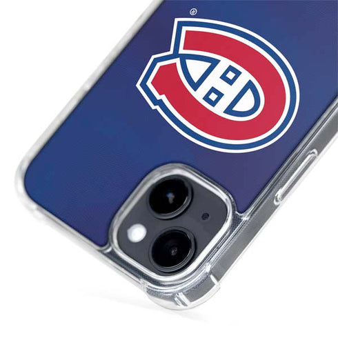 NHL Montreal Canadiens Jersey iPhone 15 Plus MagSafe Case