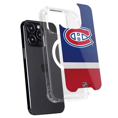 NHL Montreal Canadiens Jersey iPhone 15 Pro MagSafe Case