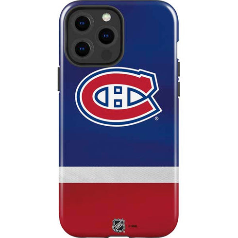 NHL Montreal Canadiens Jersey iPhone 14 Pro Max Impact Case