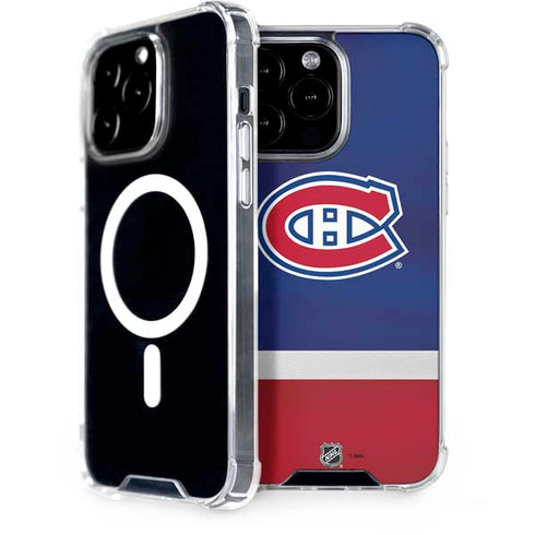 NHL Montreal Canadiens Jersey iPhone 15 Pro Max MagSafe Case