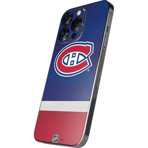 NHL Montreal Canadiens Jersey iPhone 14 Pro Max Skin