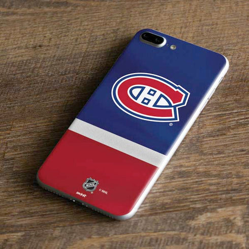 NHL Montreal Canadiens Jersey iPhone 8 Plus Skin