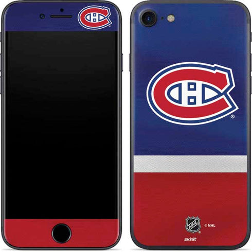 NHL Montreal Canadiens Jersey iPhone 8 Skin