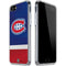 NHL Montreal Canadiens Jersey iPhone SE (2nd & 3rd Gen) Clear Case