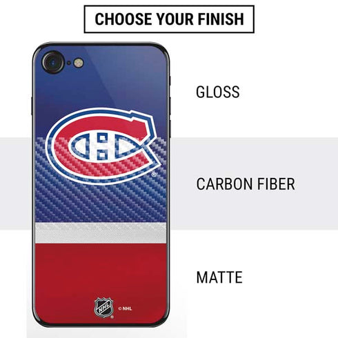 NHL Montreal Canadiens Jersey iPhone SE (2nd & 3rd Gen) Skin