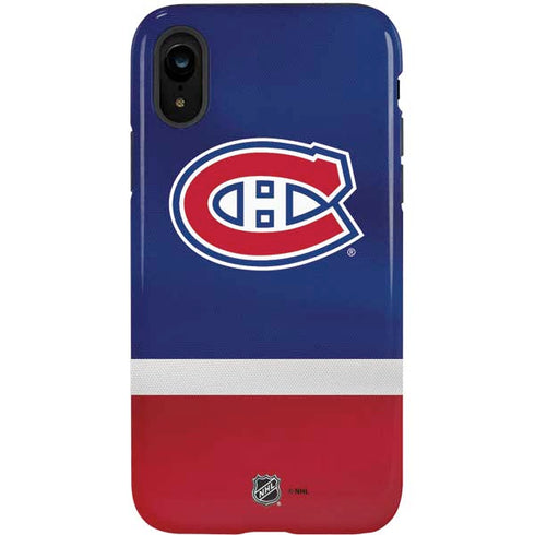 NHL Montreal Canadiens Jersey iPhone XR Pro Case