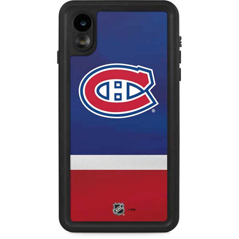 NHL Montreal Canadiens Jersey iPhone XR Waterproof Case