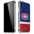 NHL Montreal Canadiens Jersey iPhone XS Max Clear Case