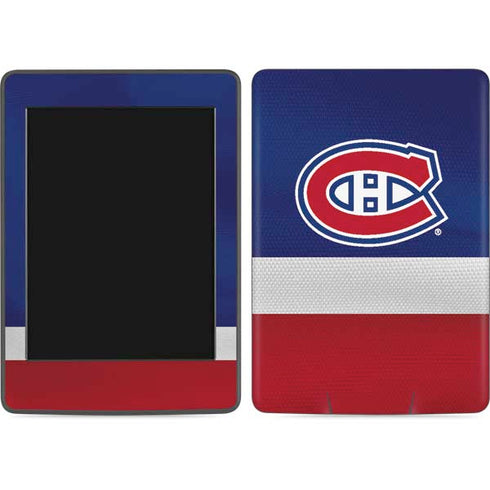 NHL Montreal Canadiens Jersey Amazon Kindle Skin