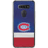 NHL Montreal Canadiens Jersey LG K51/Q51 Clear Case
