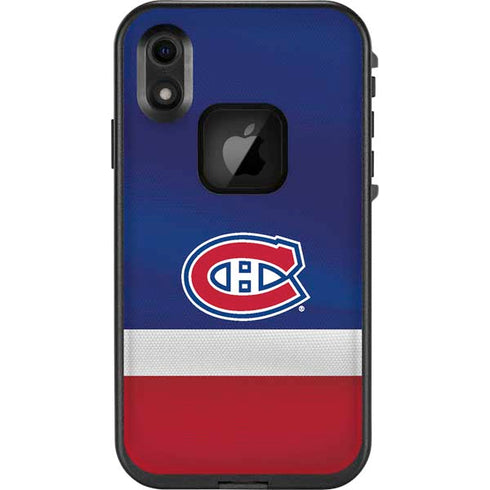 NHL Montreal Canadiens Jersey LifeProof Fre iPhone Skin