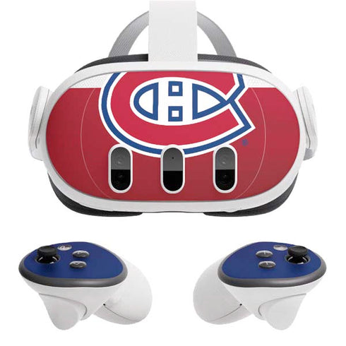 NHL Montreal Canadiens Jersey Meta Quest 3 Skin