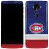 NHL Montreal Canadiens Jersey Moto E5 Plus Skin