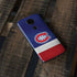 NHL Montreal Canadiens Jersey Moto E5 Plus Skin