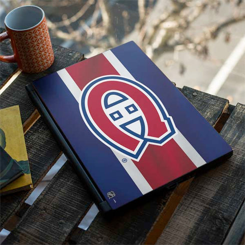 NHL Montreal Canadiens Jersey MSI GS65 Stealth Laptop Skin