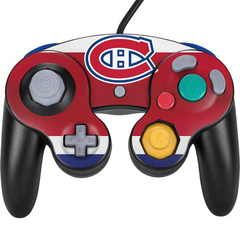 NHL Montreal Canadiens Jersey Nintendo GameCube Controller Skin