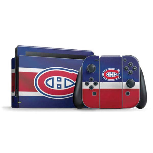 NHL Montreal Canadiens Jersey Nintendo Switch Bundle Skin