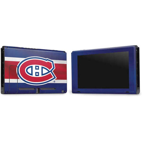 NHL Montreal Canadiens Jersey Nintendo Switch Bundle Skin