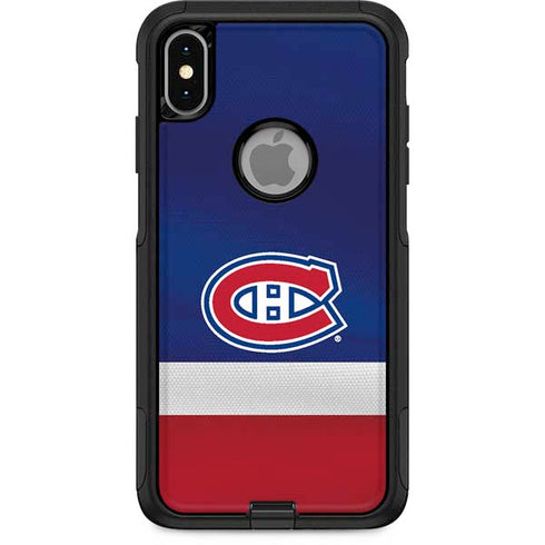 NHL Montreal Canadiens Jersey Otterbox Commuter iPhone Skin