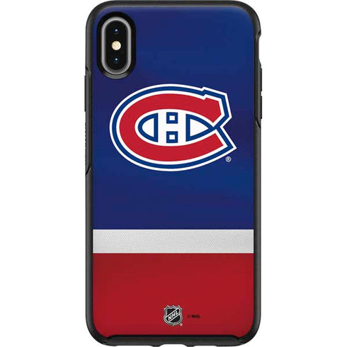 NHL Montreal Canadiens Jersey Otterbox Symmetry iPhone Skin