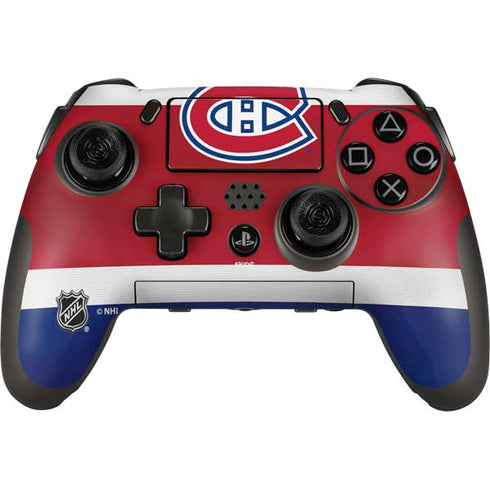 NHL Montreal Canadiens Jersey PlayStation Scuf Vantage 2 Controller Skin