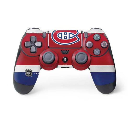 NHL Montreal Canadiens Jersey PS4 Controller Skin