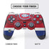 NHL Montreal Canadiens Jersey PS4 Controller Skin