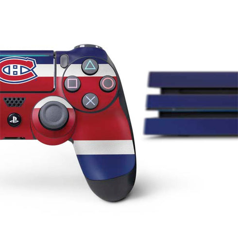 NHL Montreal Canadiens Jersey PS4 Pro Bundle Skin