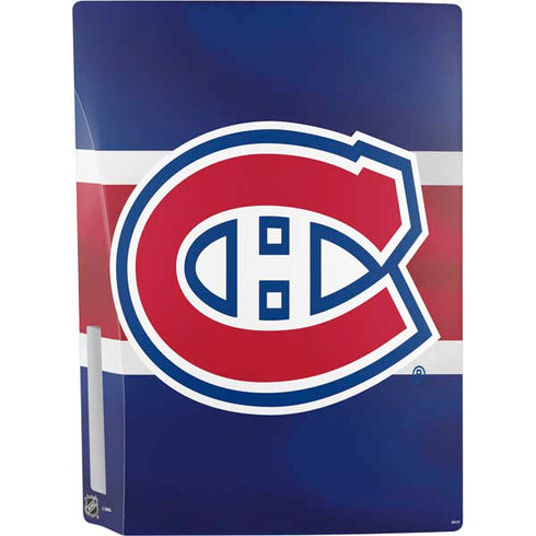 NHL Montreal Canadiens Jersey PS5 Console Skin